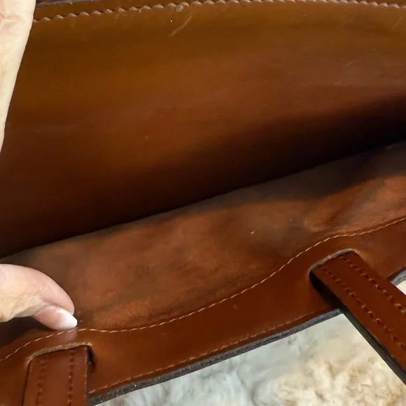 HARTMANN VINTAGE PORTFOLIO LEATHER EXECUTIVE STRUCTURED BRIEFCASE - Picture 6 of 14